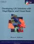 Developing GIS Solutions With MapObjects and Visual Basic