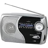 Clatronic TR 746 Tragbares Transistor Radio (UKW/MW/LW Tuner, Breitband Lautsprecher, Teleskop Antenne, Tragegriff, Mono Kopfhörer Buchse) silber/schwarz 41P40rXAlcL. SL160 Clatronic TR 746 Tragbares Transistor Radio (UKW/MW/LW Tuner, Breitband Lautsprecher, Teleskop Antenne, Tragegriff, Mono Kopfhörer Buchse) silber/schwarz