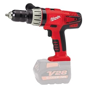 Bare-Tool Milwaukee 0724-20 V28 28-Volt 1 2-Inch Lithium-Ion Cordless Hammer Driver Drill... by Milwaukee