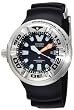 Citizen Men's BJ8050-08E Eco-Drive Professional Diver Black Rubber Strap Watch