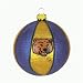 UCLA Bruins 3.5 Collegiate Glass Basketball Holiday Ornament - NCAA College Athletics
