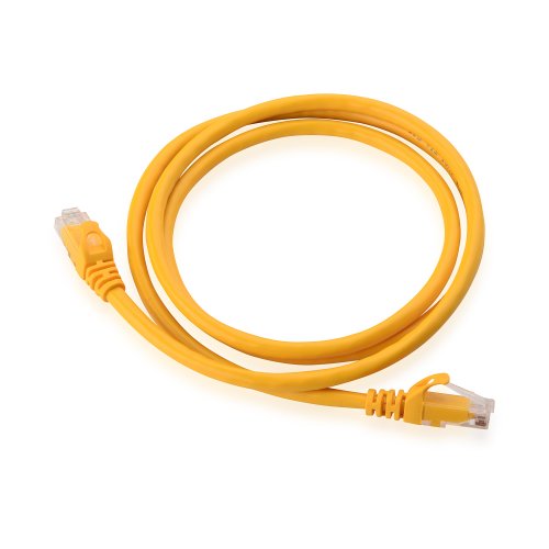 Cable Matters 5-Pack, Cat6 Snagless Ethernet Patch Cable in Yellow 4 Feet