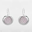 Earrings With 1.90ctw Cubic zirconia Beautifully Crafted in 925 Sterling silver. Total item weight 5.5g Length 28.5mm
