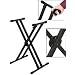 On Stage KS8291XX Pro Double X Keyboard Stand