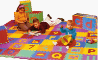 Edutiles Uppercase Alphabet Foam Playmat Pieces