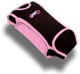 TWF 12-18 month Pink/Black baby wetsuit baby warmer neoprene wet suit for swimming pool or beach