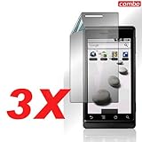 3-Pack Motorola DROID 2 A955 Combo LCD Screen Protector for Motorola DROID  ....