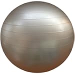 Fitness Ball: Silver, 22in/55cm Diame...