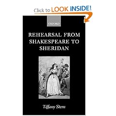 Rehearsal from Shakespeare to Sheridan