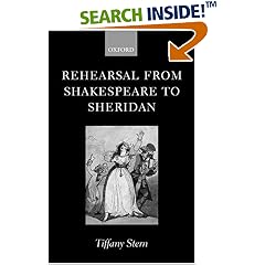 Rehearsal from Shakespeare to Sheridan