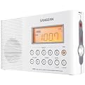 Sangean Digital AM/FM Shower Radio - White (H201)