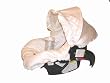 Dupioni Silk Swaddler Infant Carseat Cover