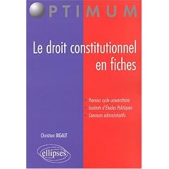 Le droit constitutionnel en fiches