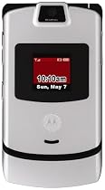 Motorola RAZR V3m Silver Phone (Verizon Wireless)