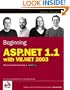 Beginning ASP.NET 1.1 with VB.NET 2003