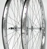 Wheel Master Front Bicycle Wheel 26 x 1.75 36H, Steel, Bolt On, Silver