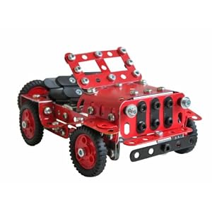 Meccano 4 x 4 TinTin Jeep Model Toy