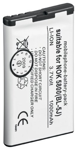 1aTTack Ersatzakku f&uuml;r Nokia 5800 (1000mAh) Preisvergleich