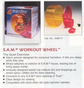 S A M Workout Wheel