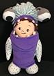 Hard to Find Disney Monsters Inc. 10 Inch Plush Adorable Baby Boo Doll Dressed in Monster Costume New with Tags