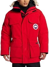 Canada Goose Men's Expedition Parka,Red,Medium