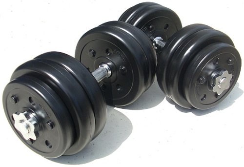 ScSPORTS 30 KG KUNSTSTOFF HANTELSET PD-1258