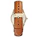 Michael Kors Women's Colette Luggage Leather Strap Watch MK2374