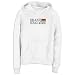 Sweatshirt Woman White Elegant Flag 