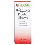 Rite Aid Flexible Straws, Assorted 100ct.