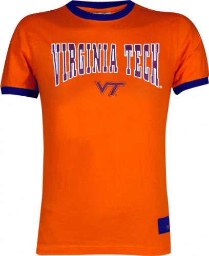 Buy Virginia Tech Hokies Dagger Ringer T-Shirt