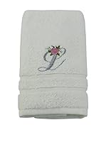 Bottega Tessile Toalla Monogram (Gris Claro L)