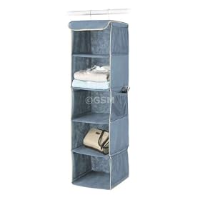 <b>5 SHELF HANGING ACCESSORY SHELVES - MARINE BLUE</b>