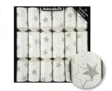 12 x 12" Large Silver Glitter Christmas Crackers