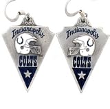 Indianapolis Colts Dangle Earrings - NFL Football Fan Shop Sports Team Merchandise