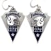 Set of 2 Indianapolis Colts Dangle Earrings - NFL Football Fan Shop Sports Team Merchandise