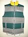 BILLIONAIRE BOYS CLUB Mens Reversible Vest in Green Image