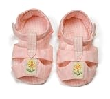 Bunnies by the Bay Blossom's Sweet Water Sandals, Pink, 3-6 Months