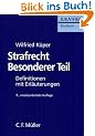 Strafrecht Besonderer Teil: Definitionen mit Erl�uterungen