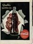 "Quality carries on" ..... 1942 Coca Cola Ad, A2343