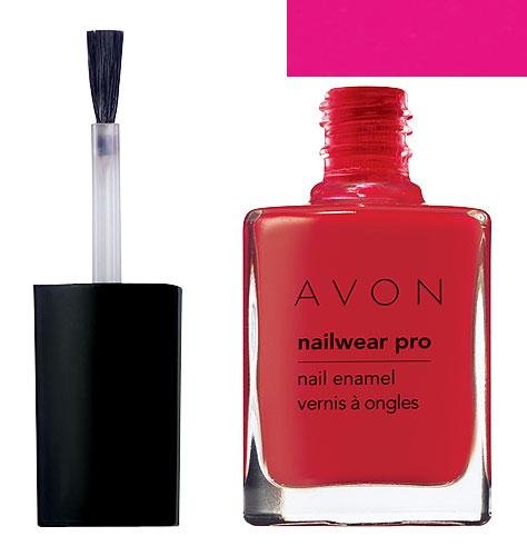 Avon Nailwear Pro Nail Fuchsia Pink