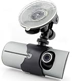 HD Auto Car DVR Blackbox Dual Kamera + GPS