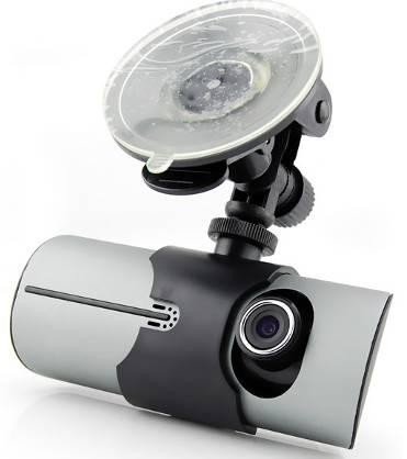 HD Auto Car DVR Blackbox Dual Kamera + GPS