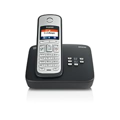 Gigaset A600A Schnurlostelefon (3,8 cm (1,5 Zoll) TFT-Bildschirm, Anrufbeantworter, Freisprecheinrichtung) schwarz