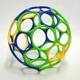 遊び広がる魔法のボール ボーネルンド ベビートイ オーボール 15cm（青／黄／緑）