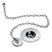 Lefroy Brooks LB1384ST Belfast Sink Slotted Waste With Long Chain -