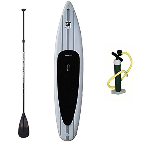 Tower Xplorer Inflatable SUP with Pump and 3-pc Adjustable Paddle