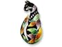 Time To Leave Cat Sterling Silver and Enamel Pin by Zarah