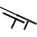 Expandable Tonfa Baton Black