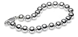 Sterling Silver Ball Bracelet by Zina, 7.5'