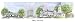 Emory University - Collegiate Series - 11.5" x 24" Print